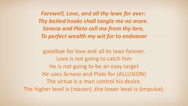 Thomas Wyatt farewell love analysis Thomas Wyatt farewell love analysis