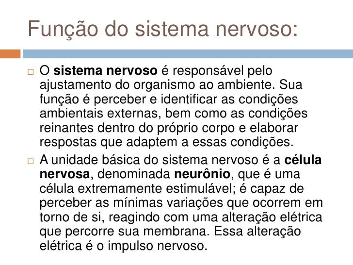 Sistema Nervoso