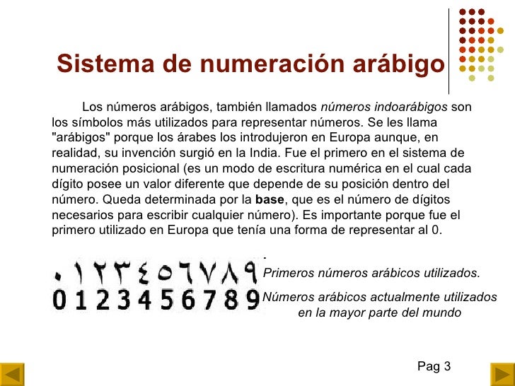 Sistemas de numeración