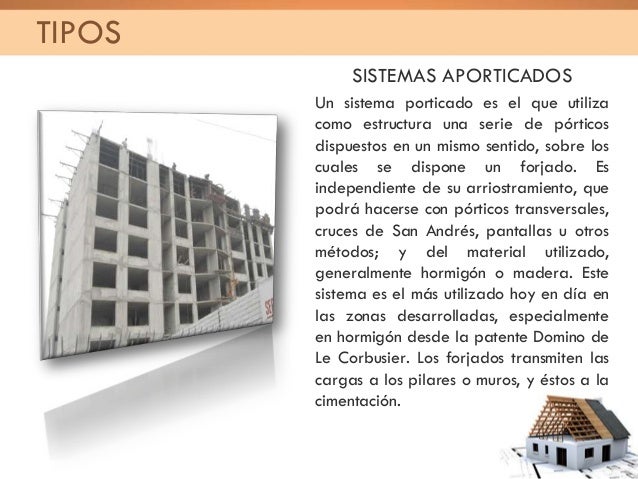 Sistema estructural aporticado