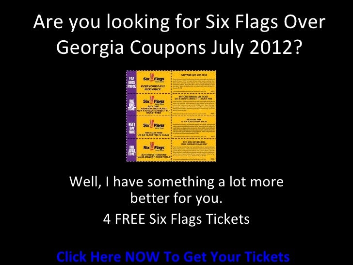 Six flags over georgia promo codes Six Flags Coupons All Active Six Flags Discounts & Promo Codes - Already redeemed times Dubbed the biggest regional theme park company in the world, Six Flags is .