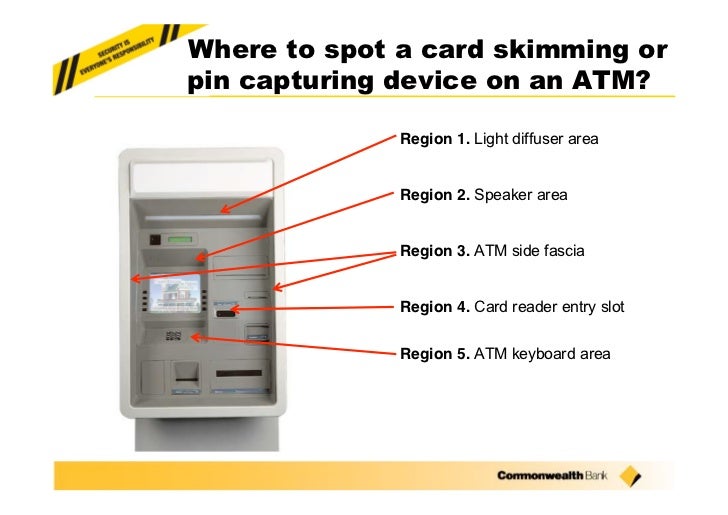 How to Identify an ATM Skimmer