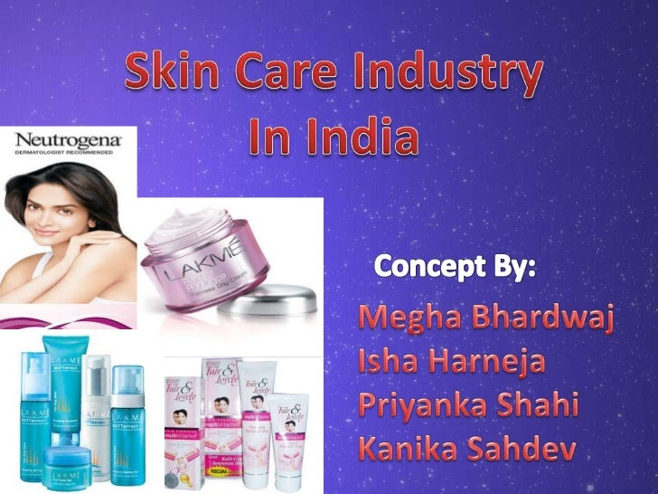 Skin care industry ppt
