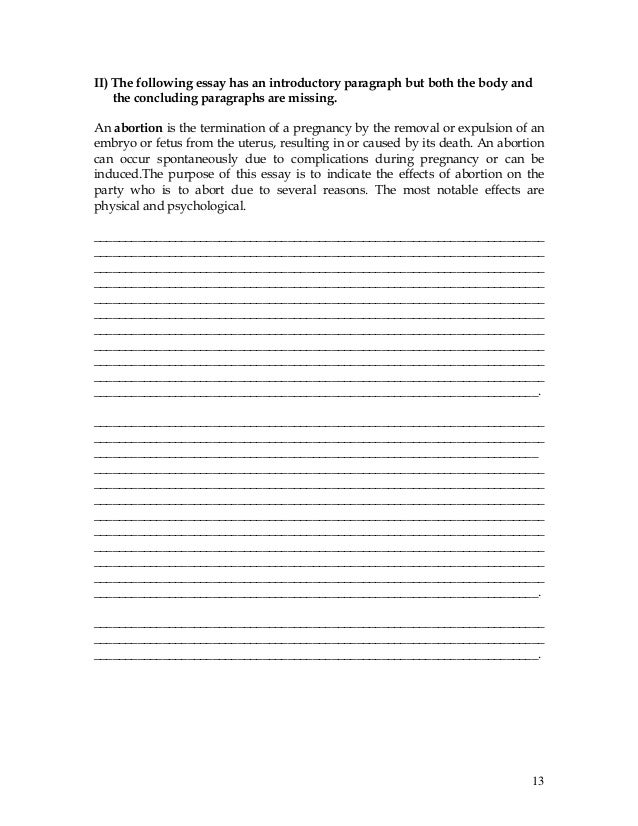 abortion pro choice essay conclusion abortion pro choice essay conclusion