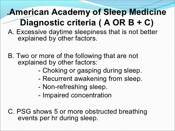 Sleep apnea & its treatment