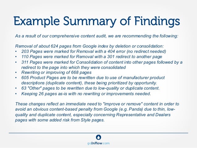 executive summary template