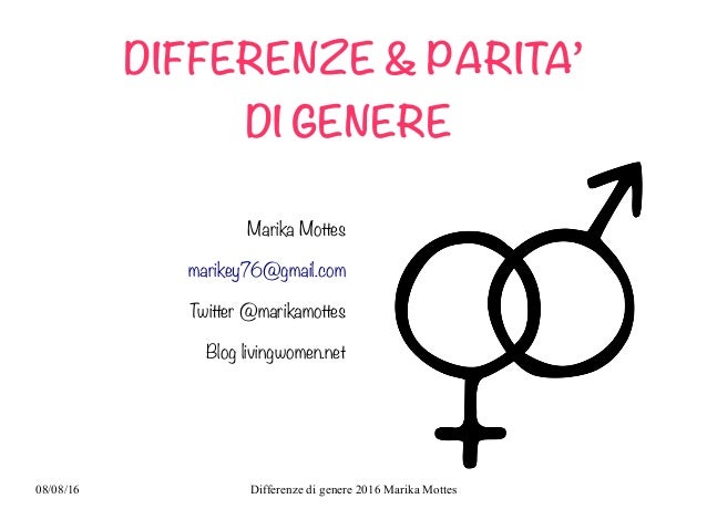 Gender marketing, parità e differenze di genere