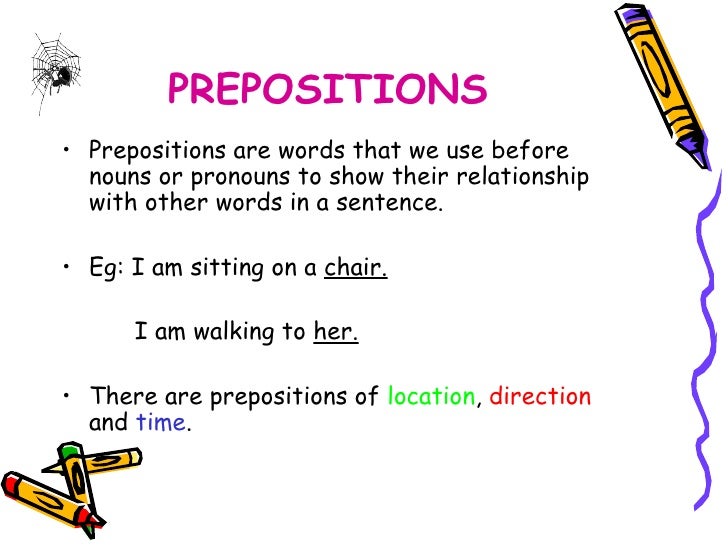 Image result for prepositions ppt image