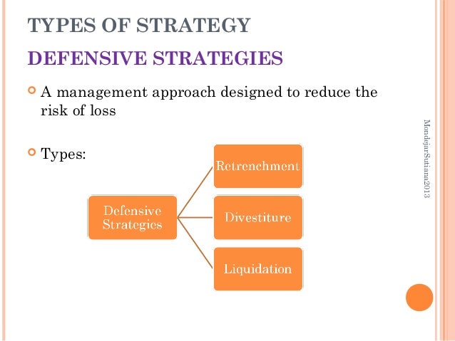 Type of diversification strategy