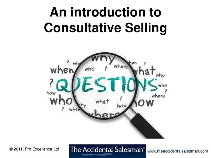 consultative selling consultative selling
