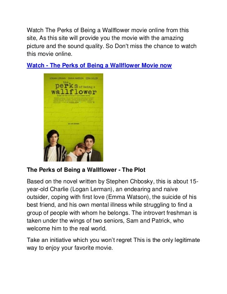 Perks Of Being A Wallflower Essay