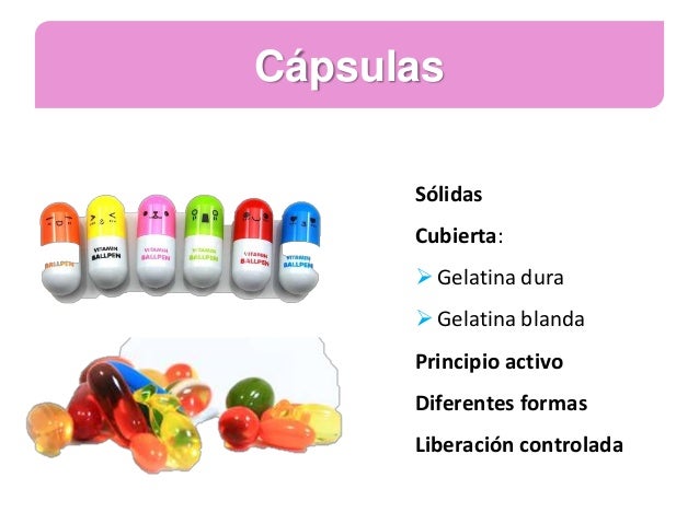 Las Cápsulas De Un Medicamento Son Heterogéneas