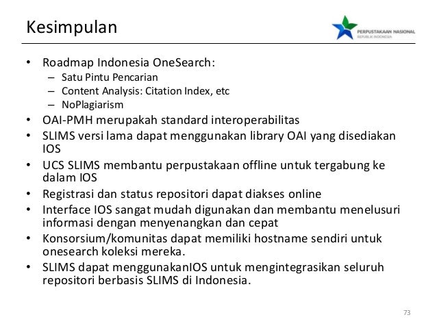 Indonesia OneSearch: Satu Pintu Pencarian Untuk Seluruh ...