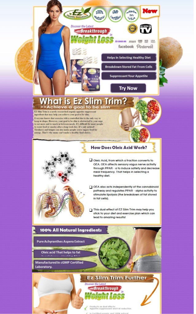 Slim Trim Weight loss and Burns Fat EzHealthsolutions