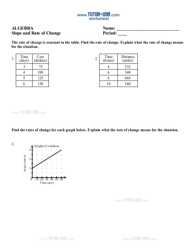 Finding Slope Practice Worksheets  finding the slope of a line worksheet with answers 