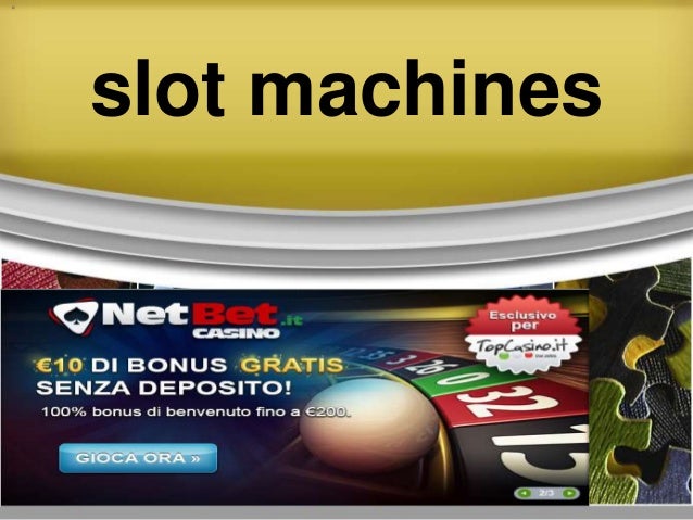 Revenue share slot machines