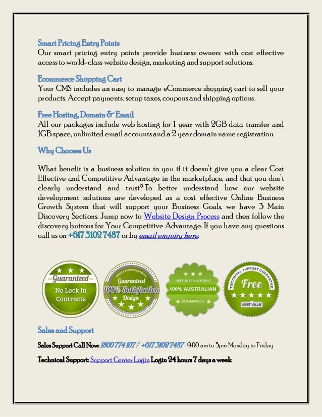 Small business website design and online marketing from $897.00 Small business website design and online marketing from $897.00