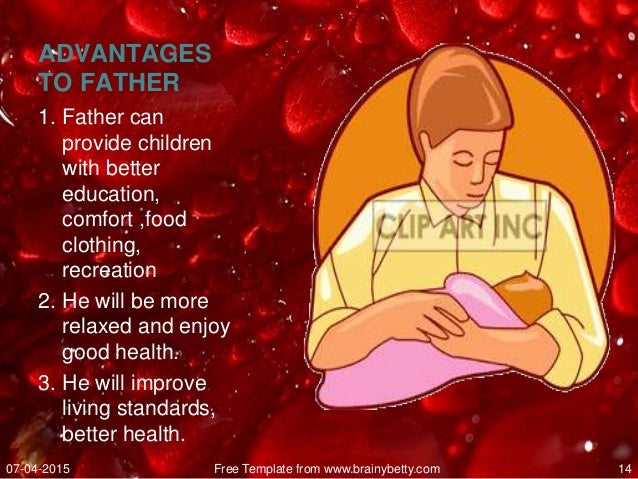essay on advantages of small family A small family (also nuclear family) is a group of people, which is made of parents and one or two kids nowadays, most newly wedded couples plan to have only one or two kids when compared with three or more children in olden days. essay on advantages of small family A small family (also nuclear family) is a group of people, which is made of parents and one or two kids nowadays, most newly wedded couples plan to have only one or two kids when compared with three or more children in olden days.
