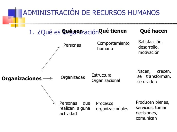 CONCEPTO ADMINISTRACION DE RECURSOS concepto administracion de recursos: