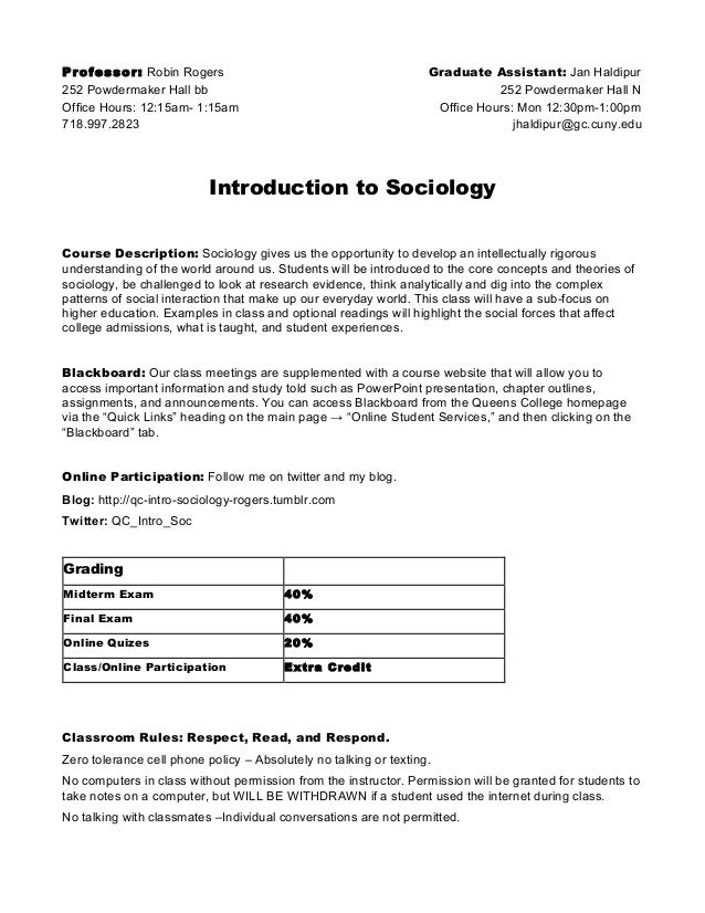 the importance of the university 101 syllabus Course syllabus english 101: basic composition spring quarter 2013 important: the course will use a sequential building method and your final grade will be based, in. the importance of the university 101 syllabus Course syllabus english 101: basic composition spring quarter 2013 important: the course will use a sequential building method and your final grade will be based, in.