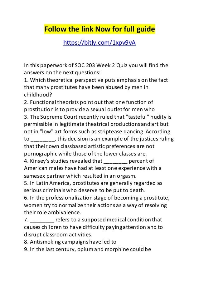 soc 203 week 2 quiz essay Soc 203 week 1 quiz complete course guide available here - soc 203 week 1 quiz 10/10 question 1. soc 203 week 2 quiz essay Soc 203 week 1 quiz complete course guide available here - soc 203 week 1 quiz 10/10 question 1.