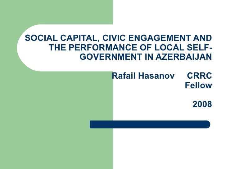 social capital civic engagement and success The ability to create and use networks is important for personal success rich and diverse stock of social networks and civic social capital is so valuable. social capital civic engagement and success The ability to create and use networks is important for personal success rich and diverse stock of social networks and civic social capital is so valuable.
