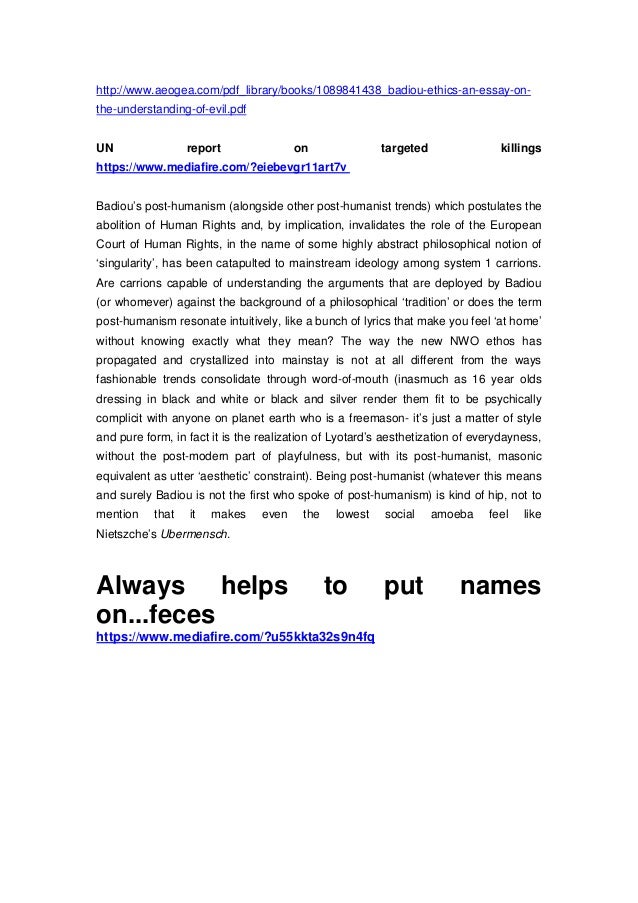Semiotics essay