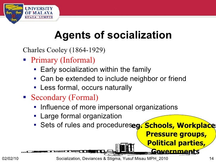 Agents of socialization essay