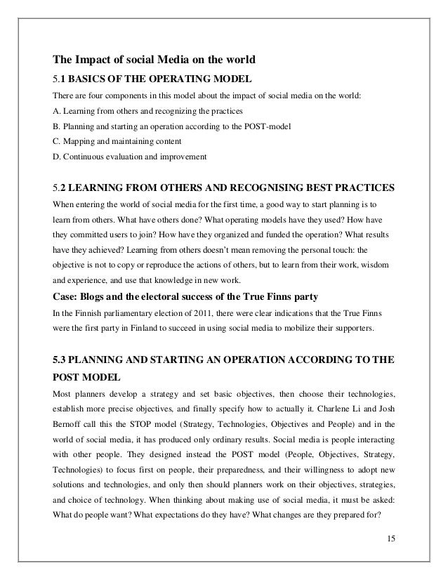 How Media Affects Us Essay