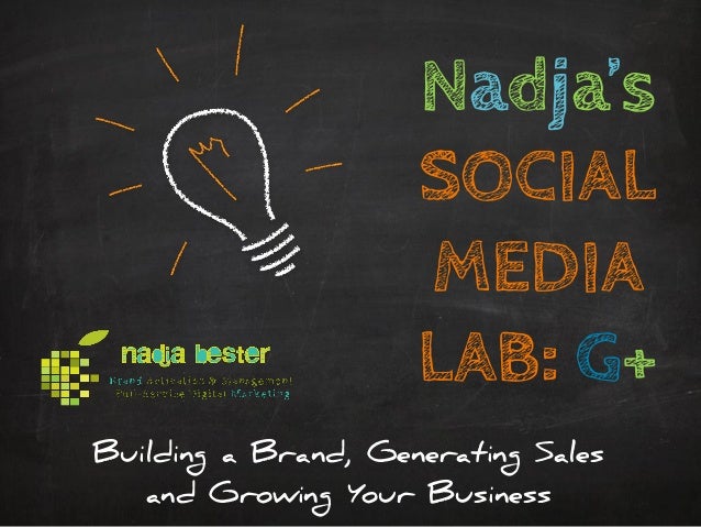 Social Media Marketing Lab: Google+