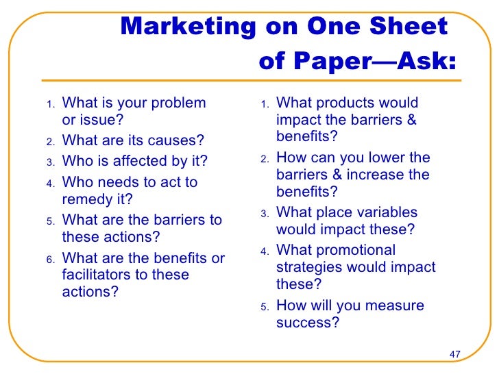 marketing orientation and its benefits and barriers marketing essay Studies show that highly market-oriented companies are more it does not mean the marketing department is now going to be calling the shots must take the lead in explaining the nature and benefits of a greater mo to the. marketing orientation and its benefits and barriers marketing essay Studies show that highly market-oriented companies are more it does not mean the marketing department is now going to be calling the shots must take the lead in explaining the nature and benefits of a greater mo to the.