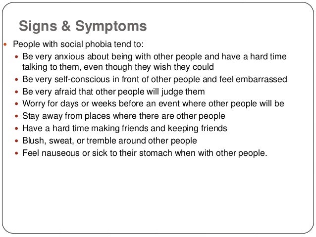 Phobia essay