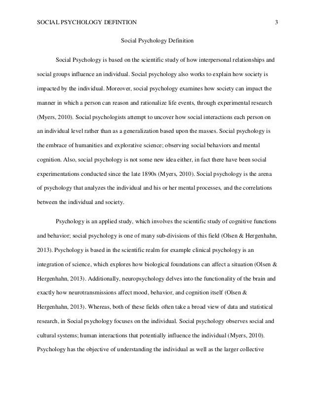 Term paper: Social psychology | Brand-New Custom Essay Writing