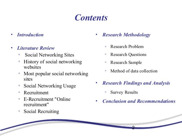 literature review on social networking sites literature review on social networking sites