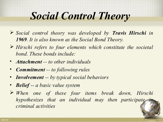 social control theory criminology