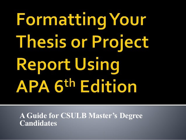 csulb thesis dissertation csulb thesis dissertation