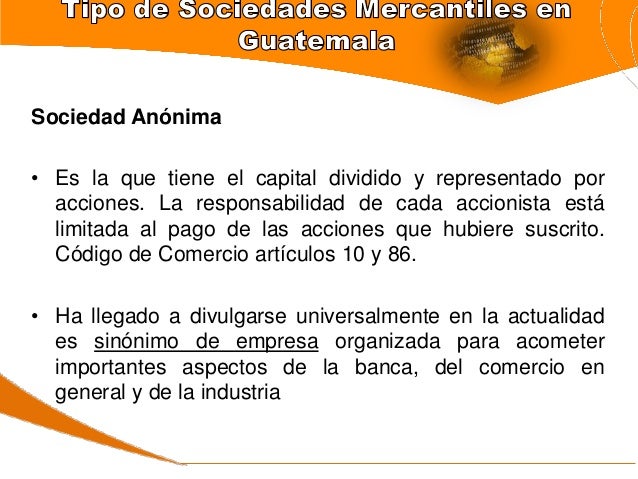 sociedad colectiva en guatemala pdf