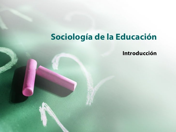 ESPECIALIZACION EN SOCIOLOGIA DE LA EDUCACION especializacion en sociologia de la educacion: