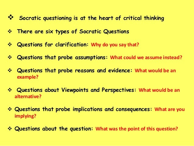 Critical Thinking: Basic Questions & Answers