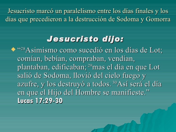 Sodoma y Gomorra Sodoma y Gomorra