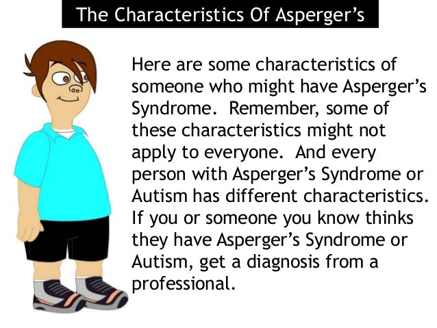 So, Do You Think You Have Asperger�s Syndrome