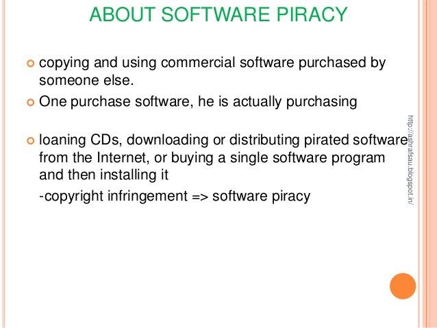 Piracy essay