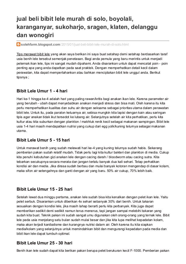 jual beli bibit lele murah di boyolali karanganyar jual beli bibit lele murah di boyolali karanganyar