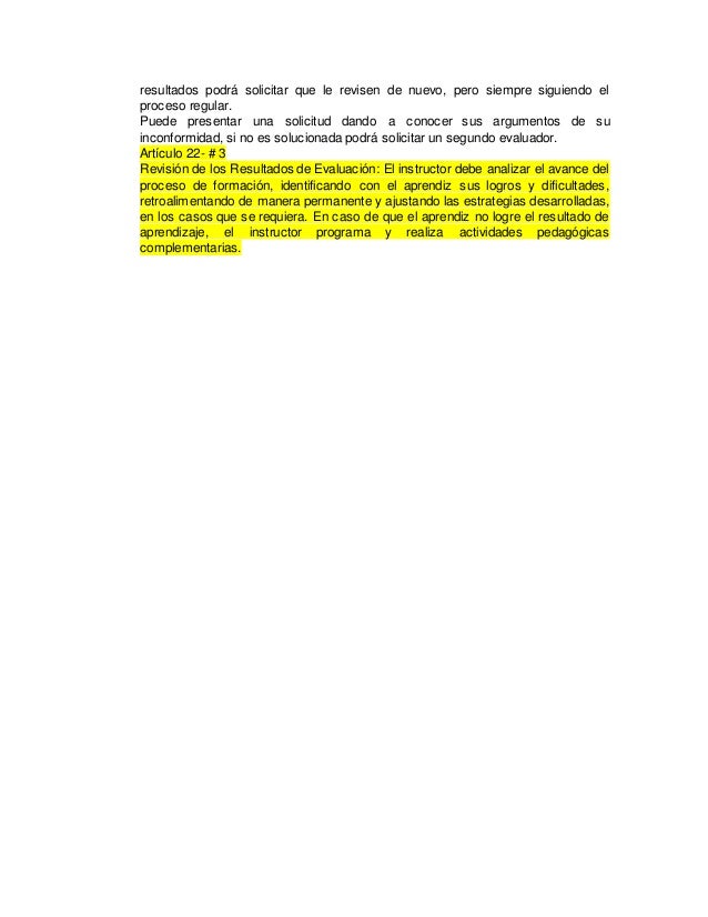 resultados podrá solicitar que le revisen de nuevo, pero siempre siguiendo el
proceso regular.
Puede presentar una solicit...