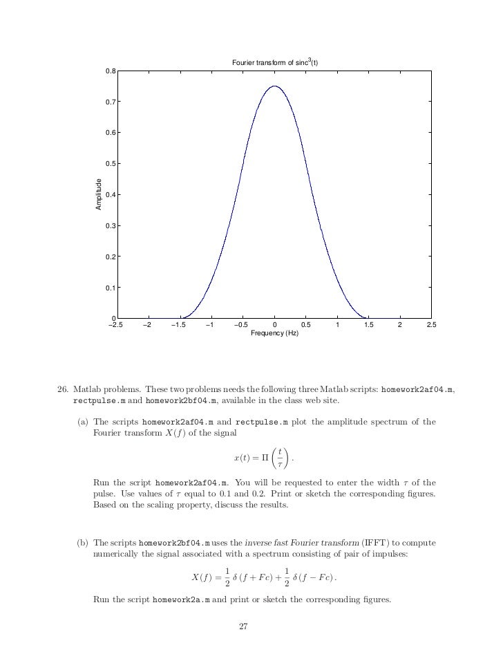 fourier series solved exercises pdf
