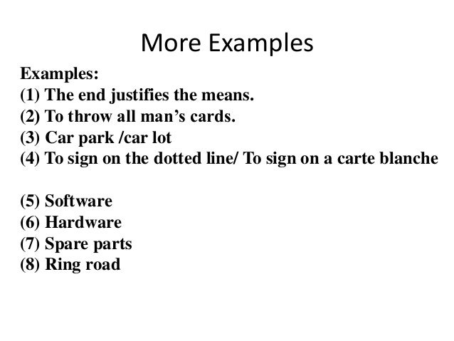 The end justifies the means essay