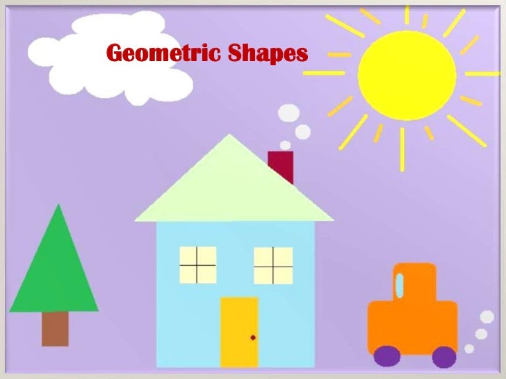 geometric shapes powerpoint slide show geometric slide