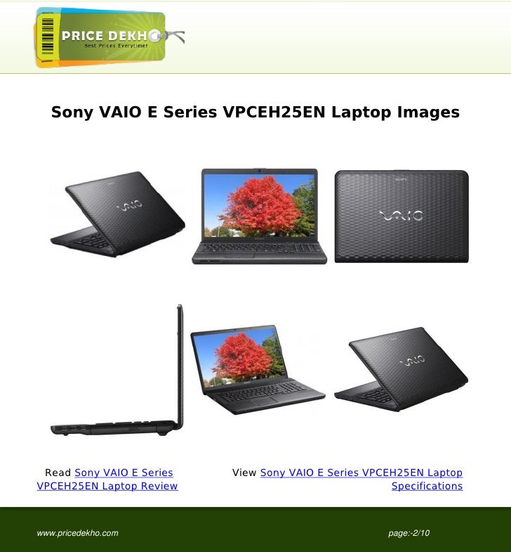 Free Download Drivers For Sony Vaio E Series