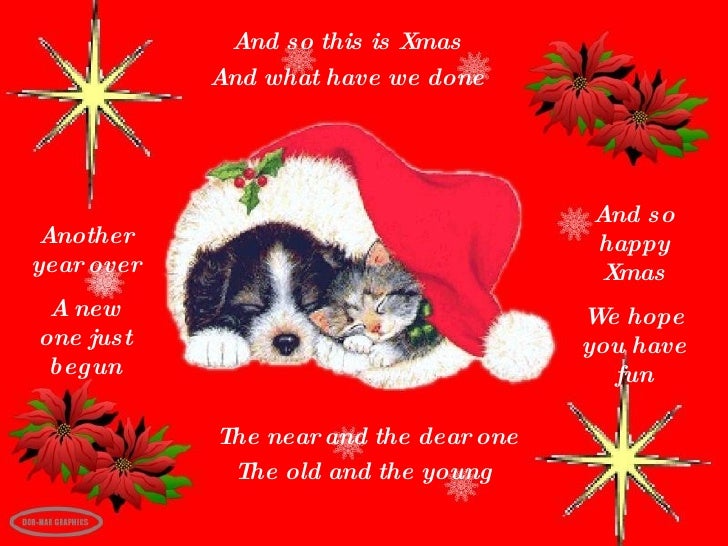 So This Is Christmas