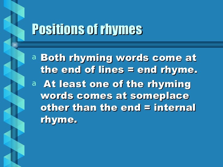 Sound Effects in Poetry